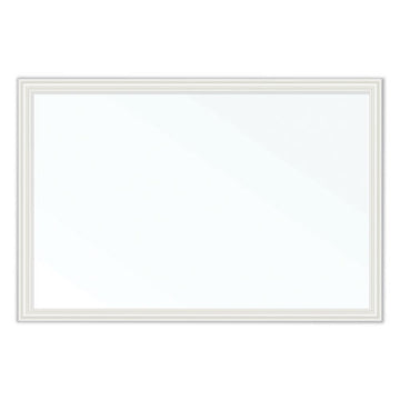 U Brands Magnetic Dry Erase Board With Decor Frame, 30 X 20, White Surface And Frame freeshipping - TVN Wholesale